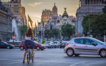en bici por Madrid Rent&Roll